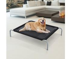 PawHut ® Cama Elevada para Mascota Cama Perro para Viajar 89x58x20cm