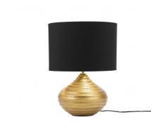 Lámpara de mesa color oro KUBAN