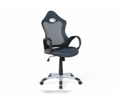 Silla de trabajo - Silla giratoria - Con reposabrazos - Color gris verde - iChair