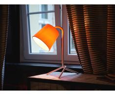 Lámpara de mesa - Iluminación de noche - Acero - Blanco - MOOKI