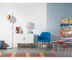 Cómoda en color blanco - Dos puertas - Mueble TV - Mueble de salón - SITKA