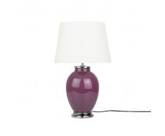 Lámpara de mesa violeta BRENTA
