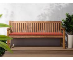 Colchón para banco de jardín TOSCANA/JAVA terracota 169x50x5 cm
