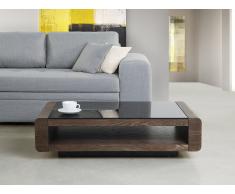 Mesa de centro -Contrachapada olmo- Auxiliar - Marrón -MOURA