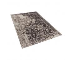 Alfombra de pelo corto 140x200 cm en marrón ARGOS