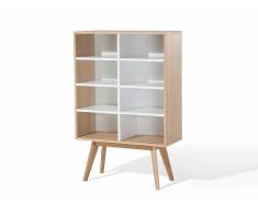 Librería / Estanteria - Blanco y marrón - WRANGELL