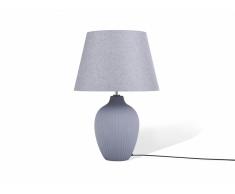 Lámpara de mesa gris FERGUS