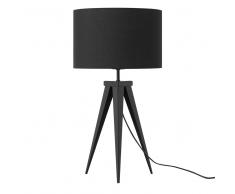 Lámpara de mesa negra 55 cm STILETTO