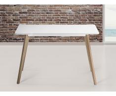 Mesa de comedor blanca - 120 x 80 cm - FLY