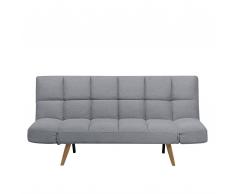 Sofá tapizado gris claro patchwork INGARO
