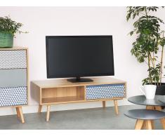 Mueble TV con 1 cajón, marrón, HARDWICK