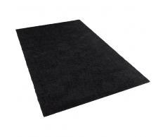 Alfombra shaggy en color negro 200x300 cm DEMRE