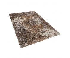 Alfombra de pelo corto beige 160x230 cm PATRAS