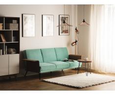Sofá cama tapizado, verde menta, HALTI