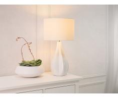 Lámpara de mesa moderna - Blanco - SANTEE