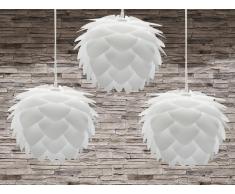 Lámpara de techo - Iluminación de techo - 3 piezas - Blanca - ANDELLE mini