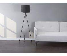 Lámpara de pie - Lámpara de salón - Negro - SAMBRA