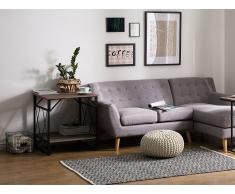 Mesa auxiliar en madera de roble sonoma, LOGAN
