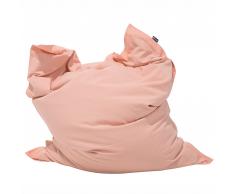 Puf cojín 140x180 cm color rosa claro