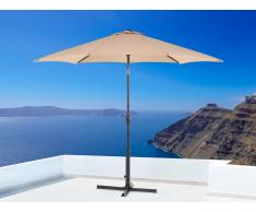 Sombrilla de jardín - Color beige arena - Metal - ø 270 cm - VARESE