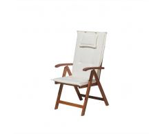 Cojín para silla de jardín TOSCANA- beige claro