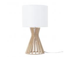 Lámpara de mesa blanca CARRION