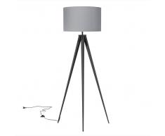 Lámpara de pie Iluminación moderna gris STILETTO