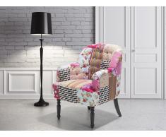 Butaca tapizada - Diseño de patchwork - MANDAL