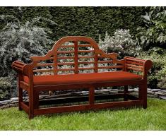 Banco de jardín con colchón terracota 180 cm TOSCANA MARLBORO