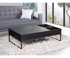 Mesa de centro - Contrachapado - Negro - BEJA