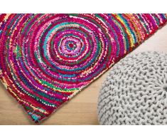 Alfombra de pelo largo multicolor 160x230 cm KOZAN