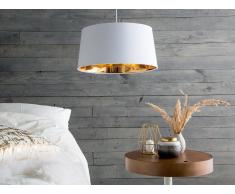 Lámpara de techo en blanco/dorado KALLAR