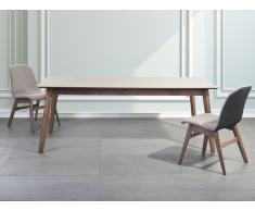 Mesa de comedor - Madera de caucho - 200x100 cm - MADOX