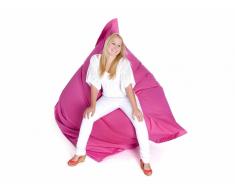 Puf cojín - Saco para sentarse - 180 x 230 cm - Rosa