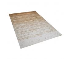 Alfombra en poliéster beige 160x230 cm KATERINI