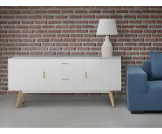 Cómoda en color blanco - Cajonera - mueble de salón - MEET