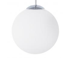 Lámpara colgante en vidrio blanco BARROW S