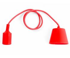 Lámpara de techo - Iluminación colgante - Silicona - Rojo - ARAKS