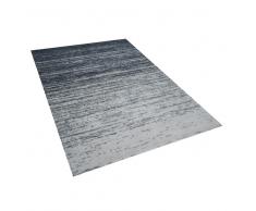 Alfombra en poliéster gris 160x230 cm KATERINI