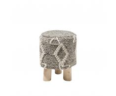 Taburete en beige AGRA