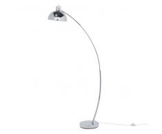 Lámpara de pie cromada 155 cm DINTEL
