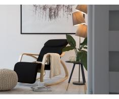 Sillón - Silla mecedora - Negro - WESTON
