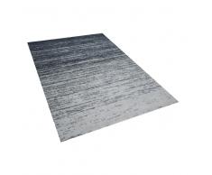 Alfombra en poliéster gris 140x200 cm KATERINI