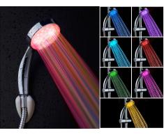 Cabezal de ducha - Iluminación luces LED - RAINBOW