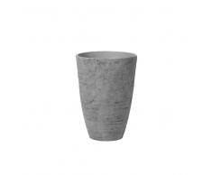 Maceta redonda gris 43x43x60 cm CAMIA