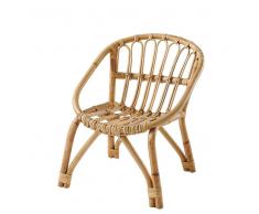 Maisons du Monde Silla infantil de mimbre Plume
