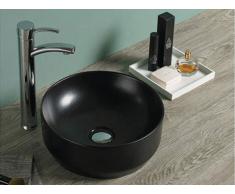 Lavabo KANELLE - Negro mate