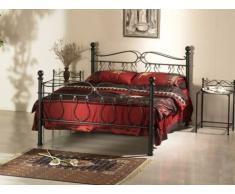 Cama MARQUISE - 140x190 cm - Metal estilo hierro forjado