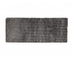 Alfombra de pasillo CROISILLE - Polipropileno - 80x200 cm - Gris