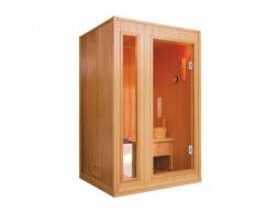 Sauna Tradicional Finlandesa 2 plazas Gama Prestige MALMÖ II